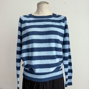 Max Mara Weekend Striped Cashmere Sweater NWT